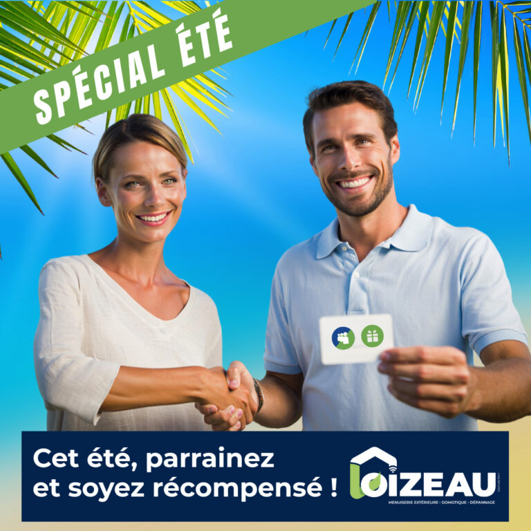 Cet été parrainez et soyez recompense loizeau la menuiserie