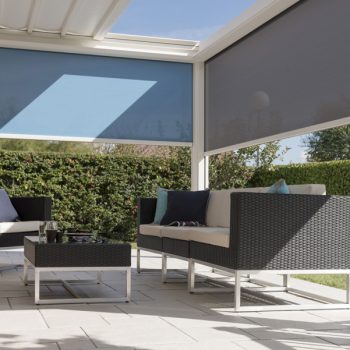 Pergola bioclimatique à toile