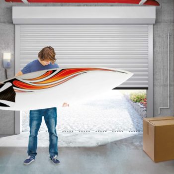 Porte de garage enroulable